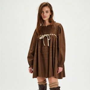 Free People Tea Time Mini Dress